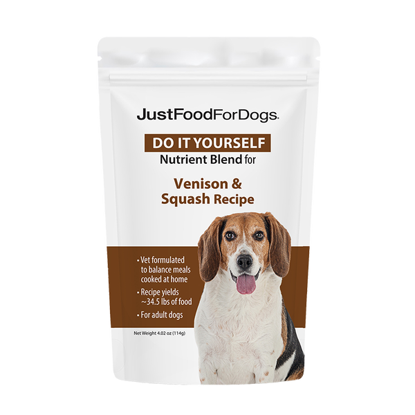 Venison meal in dog top food